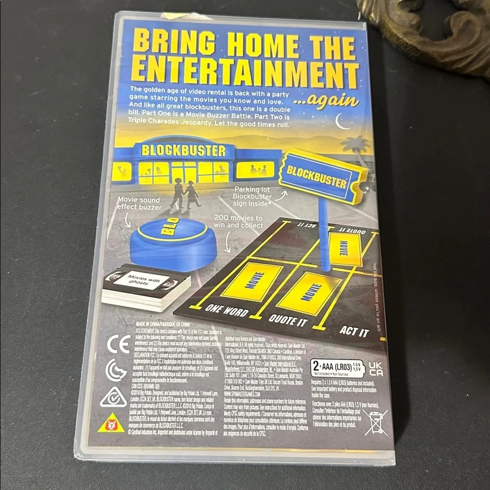 Blockbuster movie game